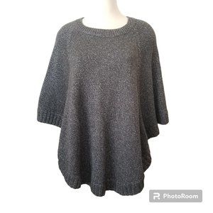 Cabi Women's Shimmer Poncho Sweater style #4247 Size L